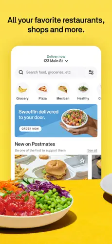 postmates screenshot 1