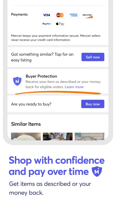 Mercari screenshot 3