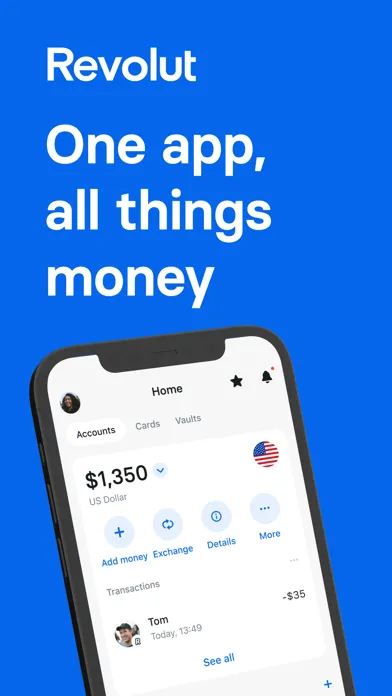 Revolut screenshot 1