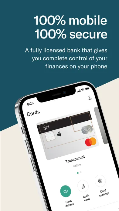 N26 screenshot 2